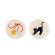 画像5: ネコと鈴 むす美 風呂敷 ふくふく刺繍 ふろしき 結び方の説明入り帯付 日本製 20604-105 (5)